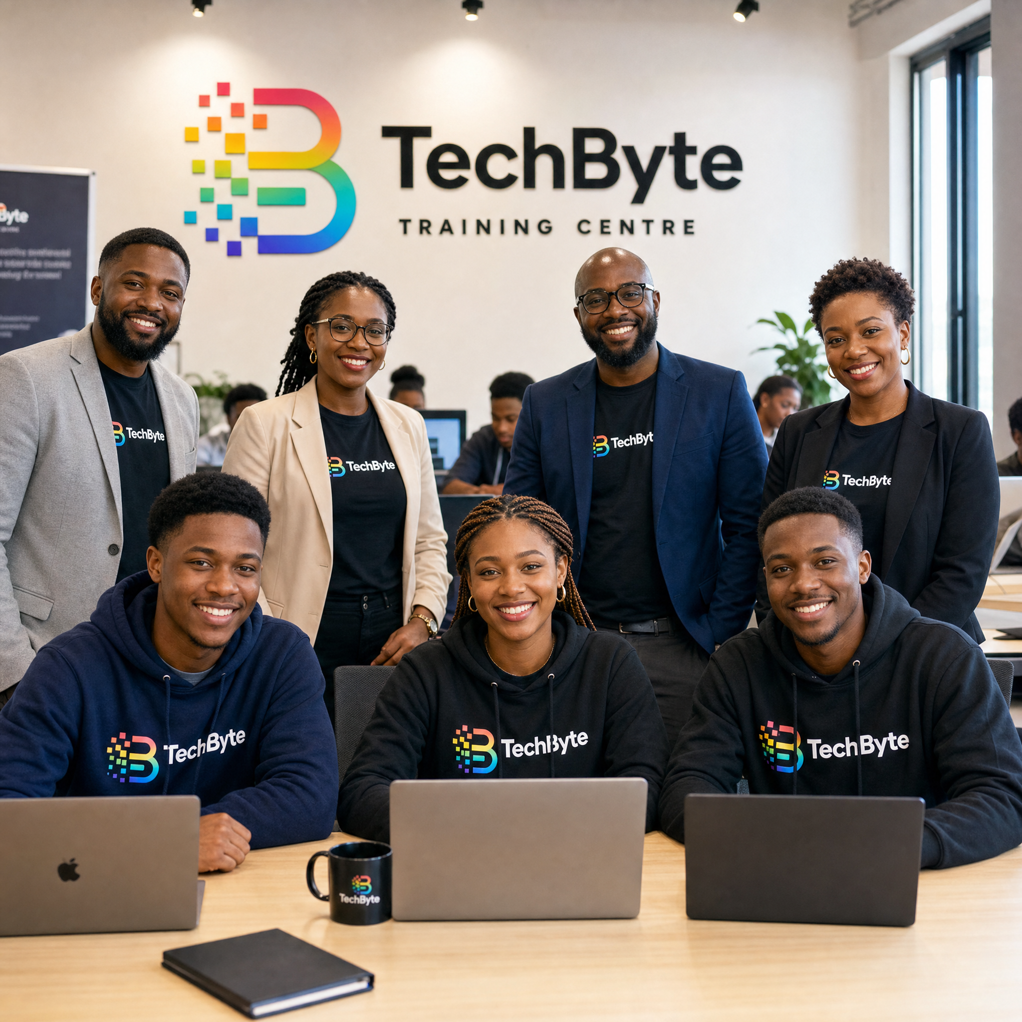 Students learning software development